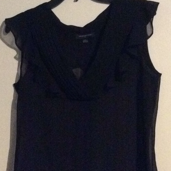 Banana Republic Black Cute Top - Picture 2 of 7